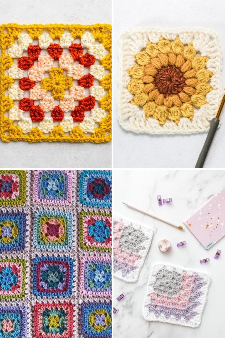 13 Granny Square Free Patterns