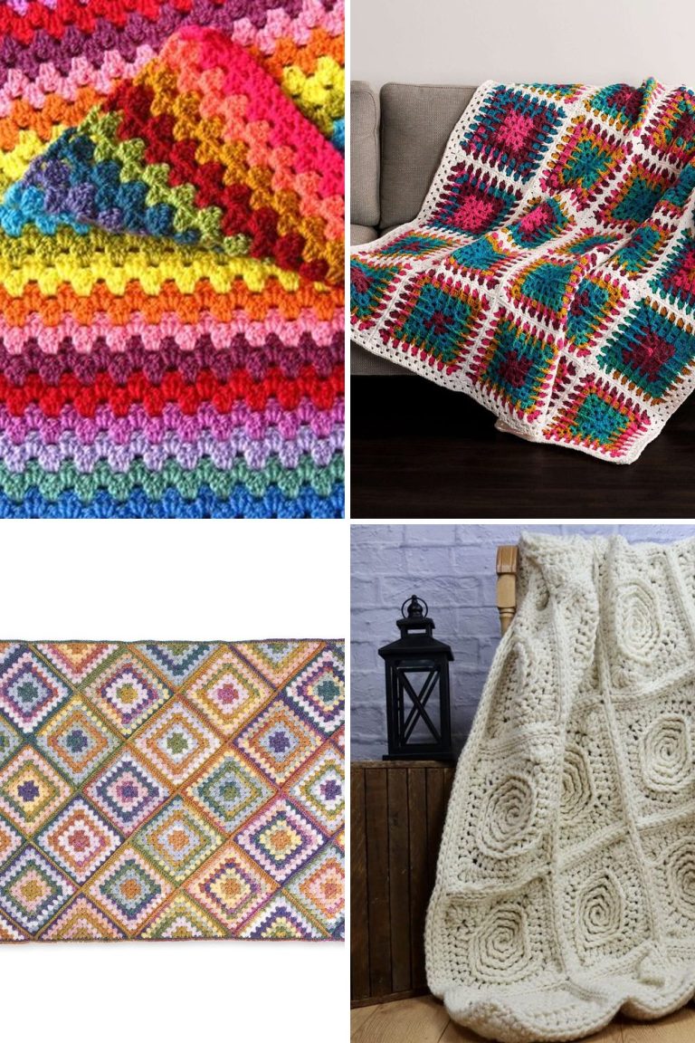 15 Free Crochet Blanket Patterns