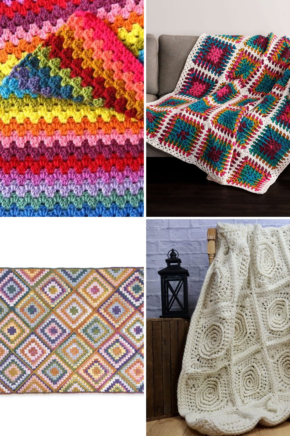 15 Free Crochet Blanket Patterns