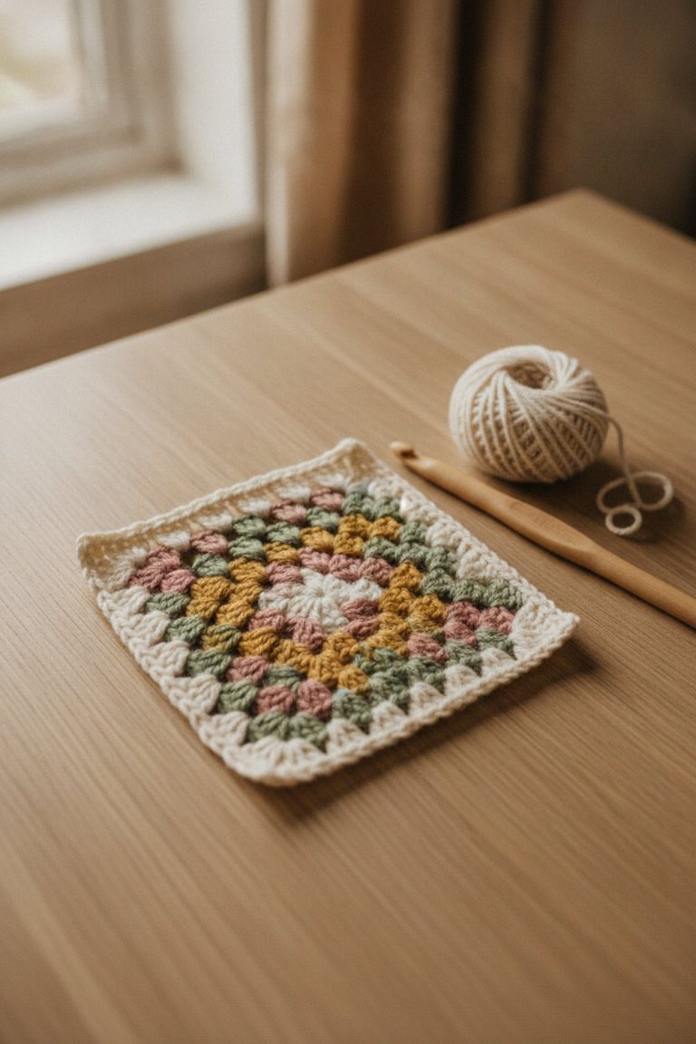 How to Crochet a Granny Square for Beginners (Step by Step)