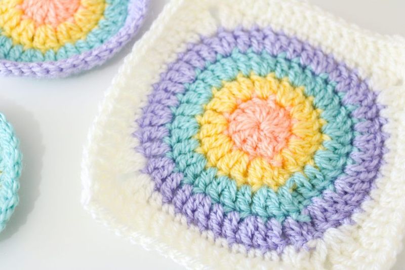 Circle of Hope Granny Square free crochet pattern by Sarah-Jayne Fragola