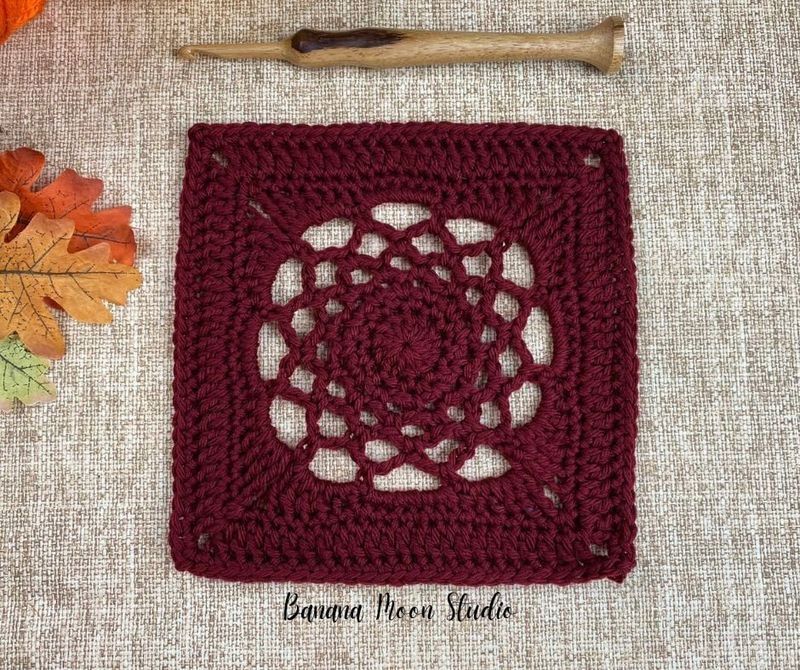 Mum Blanket Square free crochet pattern by April Garwood